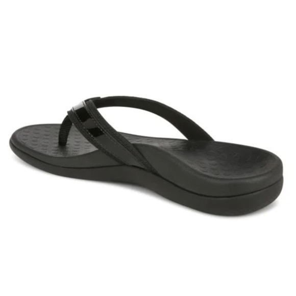 ORTHAHEEL Tide II Toe Post Sandal Size 9 Black - Picture 2 of 10